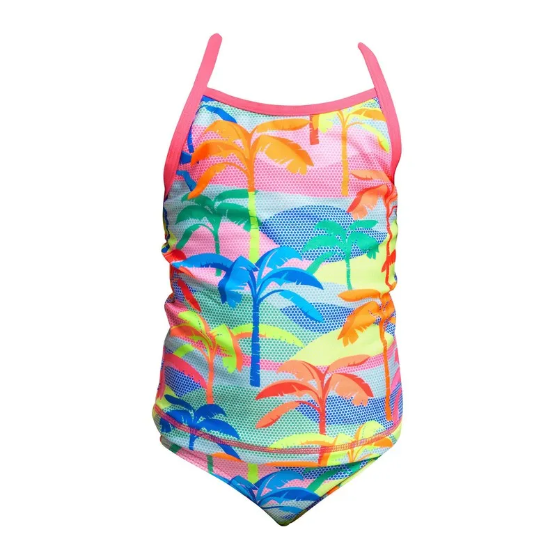 Funkita Toddler Girls Swim Steady Tankini   Brief | Poka Palm