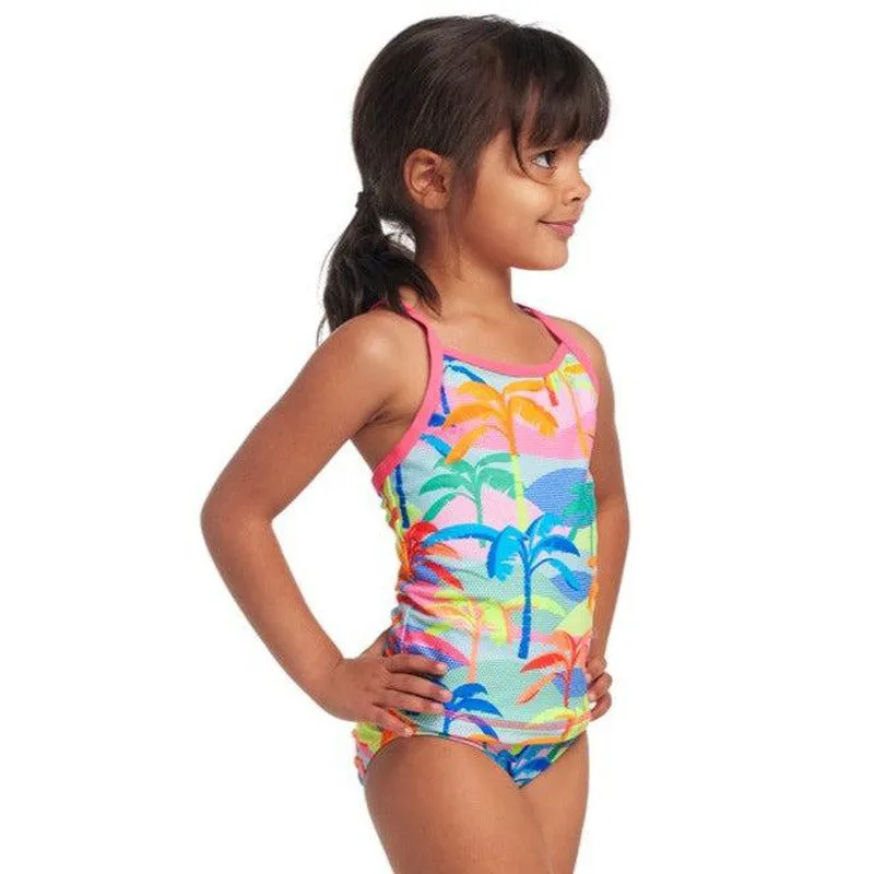 Funkita Toddler Girls Swim Steady Tankini   Brief | Poka Palm