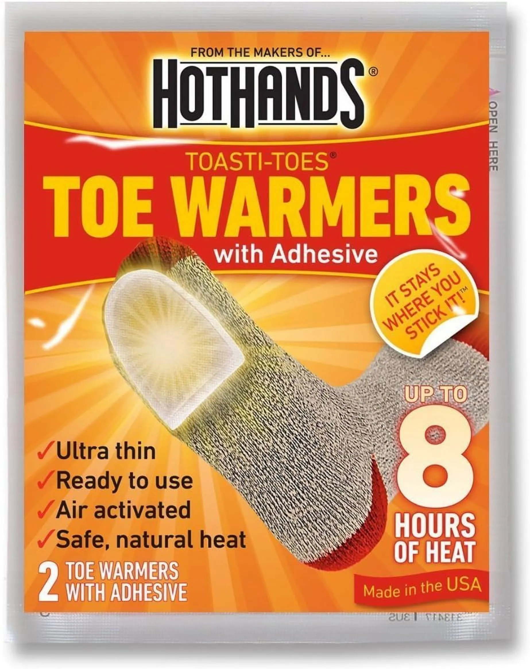 Hot Hands Toe Warmers 54 Pair