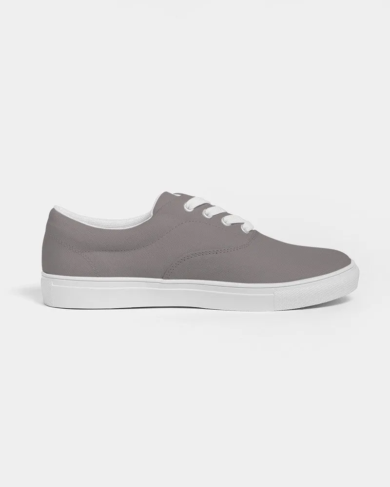 Shaded Pale Pastel Brown Canvas Sneakers | Women's | C30M30Y30K30