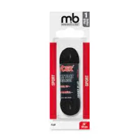 Sport Flat Laces Black 36"